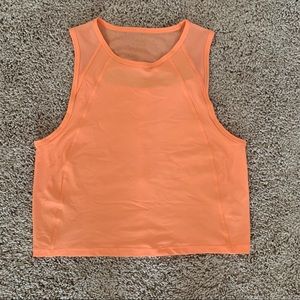 Lululemon sculpt cropped tank size 2